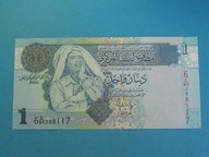 Libia Banknot 1 Dinar 2004 UNC P-68b