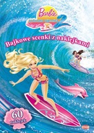 Książeczka Bajkowe scenki z naklejkami Barbie