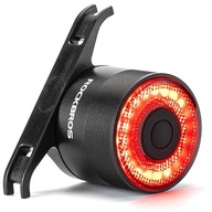 Lampa rowerowa tylna Rockbros Q3 z inteligentnym systemem STOP LED USB