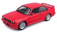 BMW 1988 Series M3 Czerwone 1:24 BBURAGO