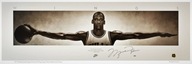 Michael Jordan (1997) Autogram ! Panoráma! 90x30cm