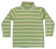 MK GOLIŃSCY Golf dziecięcy bawełna zielony 92