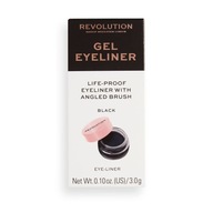 Makeup Revolution Gélové očné linky Gel Eyeliner Pot With Brush 3 g