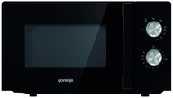 Kuchenka mikrofalowa GORENJE MO20E2BH 800W 20l rozmrażanie, grill czarna