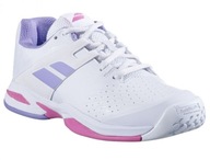 Buty tenisowe dziewczęce Babolat Propulse AC white