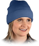 Zimná bavlnená čiapka Reis CZBAW JG veľkosť 57-61 svetlo modrá