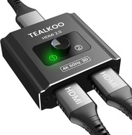 HDMI SWITCH TEALKOO HDMI BI-DUAL SWITCH HDMI 4K 60HZ 3D