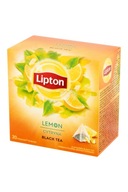 Herbata czarna aromatyzowana o smaku cytrynowym 34g Lipton