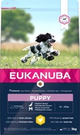 Eukanuba Puppy Medium kurczak karma dla psa 3 kg