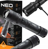 99-035 USB АКУМУЛЯТОРНИЙ ЛІХТАР 1000 LM OSRAM P9 LED NEO TOOLS
