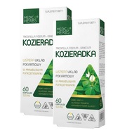 2x Medica Herbs FENUGREEK WYCIĄG Z NASION KOZIERADKI