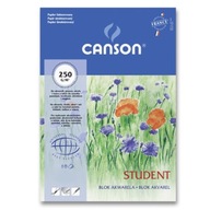 Blok do akwareli Canson Student 250g A4