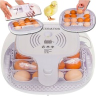 Inkubator Automatyczny do wylęgu 16 jaj Wylęgarka Klujnik do wylęgu Drobiu