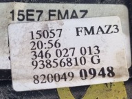 DEVIO LUCI TERGICRISTALLO TERGI Opel Vivaro A facelift 2007 8200490948
