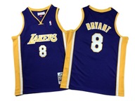 Strój koszykarski nr č. 8 Kobe Bryant Lakers Jersey, 140-152