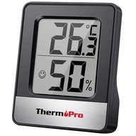 Monitor temperatury i wilgotności higrometr ThermoPro TP-49 czarny