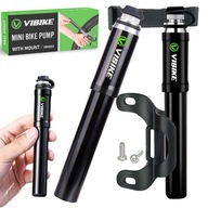 ВЕЛОСИПЕДНИЙ НАСОС МАЛЕНЬКИЙ МІНІ ТРИМАЧ ДЛЯ РАМИ РУЧНИЙ АЛЮМІНІЄВИЙ 11 БАР 160 ФУНТІВ НА КВАДРАТНИЙ ДЮЙМ