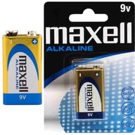 Alkalická batéria Maxell 9V (6F22) 1 ks