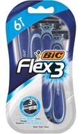 Maszynka do golenia BiC Flex 3 - blister 6 sztuk