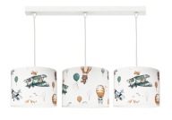 MENNYEZETI LÁMPA LÓGÓ CSILLÁR PLANE REPÜLŐGÉP 3 GYEREK CSILLÁR LED