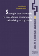 (e-book) Strategie translatorskie w przekładzie terminologii z dziedziny za