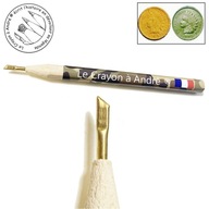 Le Crayon a Andre ołówek do monet skalpel z miedzi