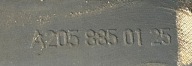 bumper front MERCEDES C-KLASA 205 14- PDC