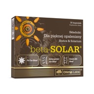 OLIMP BETA SOLAR 30 kaps KRÁSNE A ZDRAVÉ OPÁLENIE VITAMÍNY ZINOK MINERÁLY