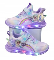 Buty Sportowe Elsa LED Świecące Dziecięce R.22-37