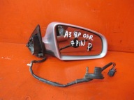 AUDI A3 8P 03- mirror electrics right 7 PIN LY7W EUROPA
