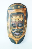 Rzeźba afrykańska maska figura drewno drewniana
