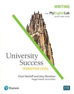 University Success Transition Level: Writing Student's Book With MyEnglishL