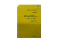 Linguisica silesiana vol 24 - praca zbiorowa