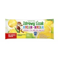 Zdrowy Lizak MNIAM-MNIAM cytryna kształt kulki