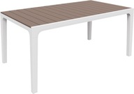 Stół ogrodowy Keter tworzywo sztuczne prostokątny 90x160x74 cm cappuccino