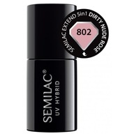 Semilac Extend 5v1 lak 802 Dirty Nude Rose