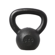 KETTLEBELL ŻELIWNY TRENINGOWY 8KG HMS STABILNY