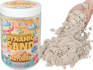 TUBAN PIASEK DYNAMICZNY Naturalny 1kg Kinetyczny PLASTYCZNY Natural