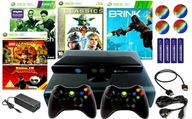 MEGA KOMPLET KONSOLA Xbox 360 SLIM E 500GB PADY KINECT SUPER PREZENT FUN!!!