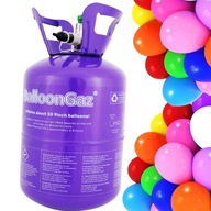 HÉLIUMOS LUFIFÚJÓ UTÁNTÖLTŐ NAGY PALACK + 50 DB LUFI