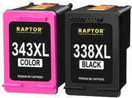 Atrament Raptor HP-338/343-1-RAPTOR pre HP set