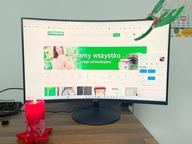 MONITOR ACER XZ322QU 165HZ 31.5" STAN IDEALNY KOMPLET