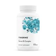 Thorne Research Stress B-Complex Vitamín B6 B12 Folát Biotín Cholín 60k