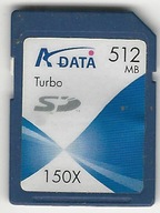 Karta pamięci 512MB SD 150x CLASS 10 A-DATA