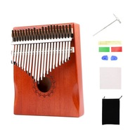 21-klávesové prenosné drevené Kalimba piano Mbira s cca