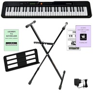 CASIO CT-S200 BK CASIOTONE Keyboard + Statyw