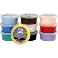 Hmotnosť Silk Clay - 10x40g kol. Základné