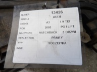Audi A3 1,9 tdi light przedia right