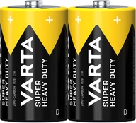 2x Bateria VARTA Superlife D R20 Węglowo-Cynkowa