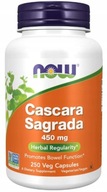 NOW FOODS CASCARA SAGRADA 450mg 250k NA ZÁPCHU